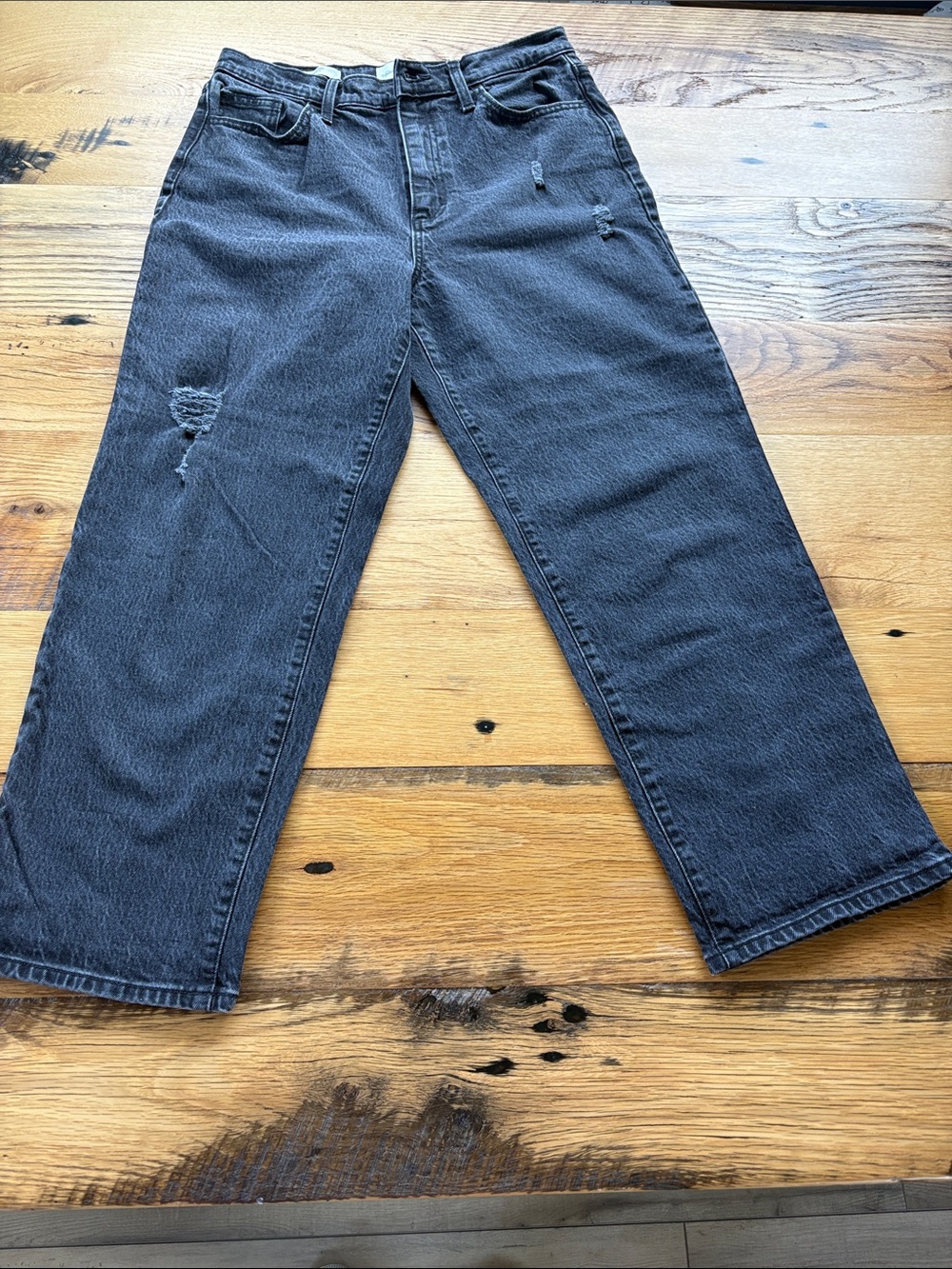Universal Thread Vintage Straight Leg Recto Jeans in Washed Black - Size 10/30R